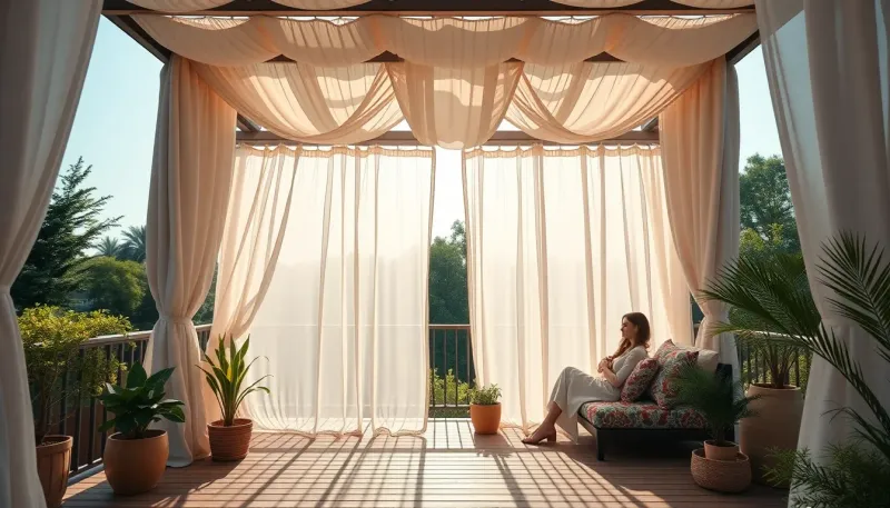 Choisir le bon rideau pour pergola Gifi : idées et conseils pratiques