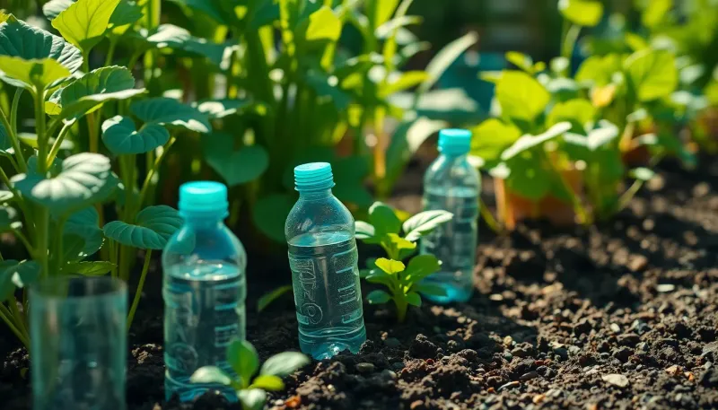 Comment arroser vos plantes pendant les vacances avec une bouteille