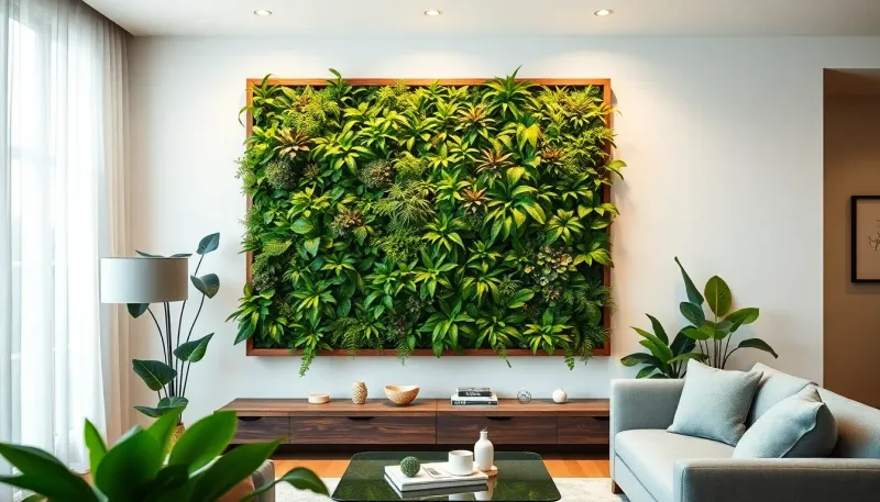 Comment créer un mur végétal intérieur et transformer votre espace