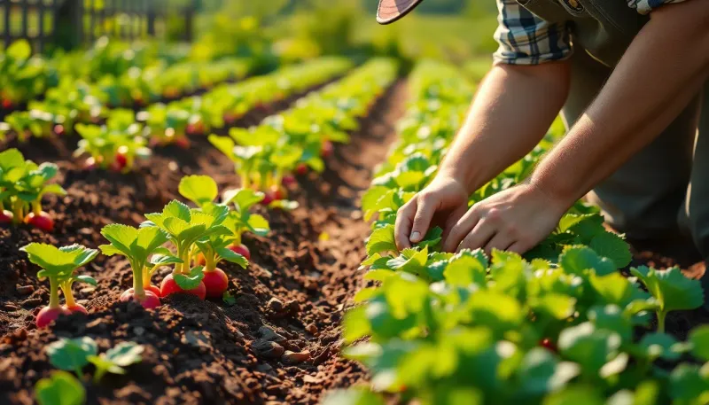 Comment éclaircir les radis pour une récolte réussie