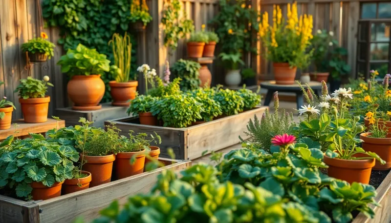 Comment embellir votre potager avec de la déco créative