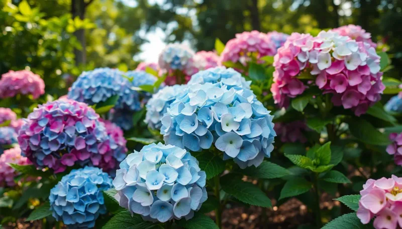 Comment entretenir les hortensias en terre pour une floraison abondante