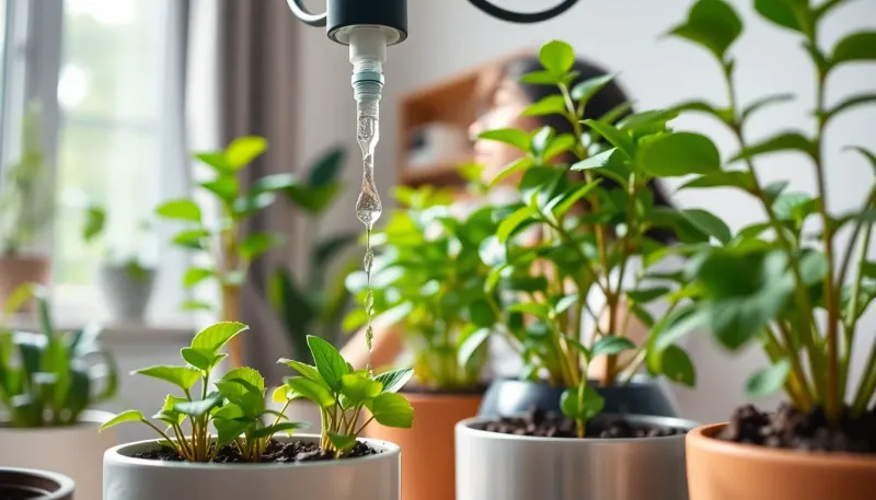 Comment réussir l'arrosage intérieur de vos plantes avec un système autonome