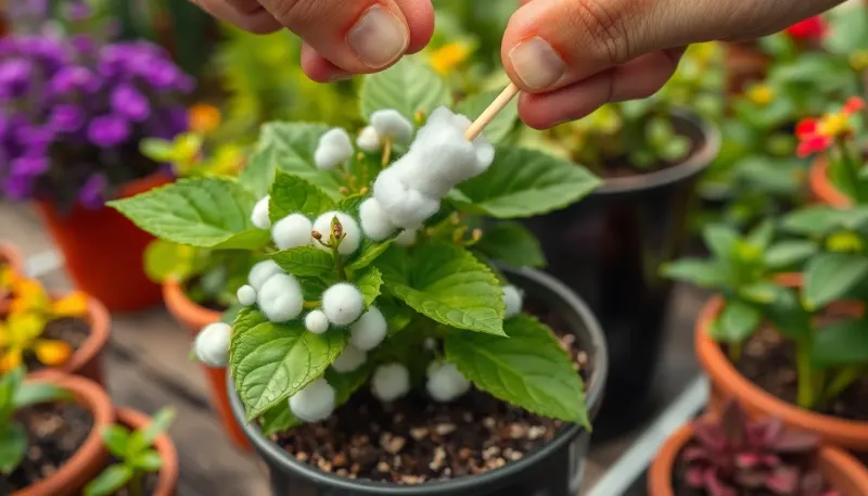 Comment traiter la mousse blanche sur vos plantes efficacement