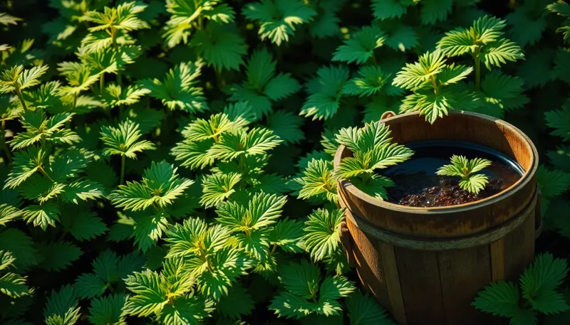 Comment utiliser le purin d'ortie pour un jardin florissant