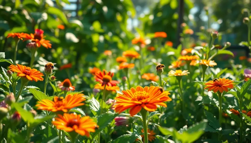 Comprendre les insectes dans le jardin pour un espace sain