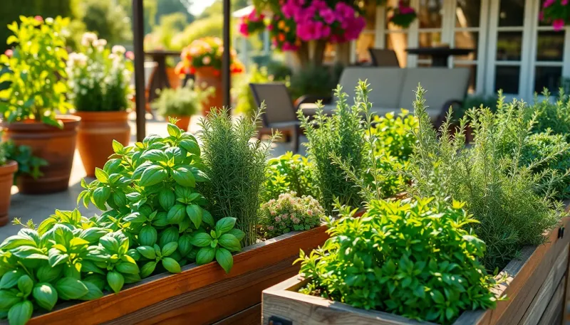 Créer un jardin aromatique extérieur : guide pratique et inspirations
