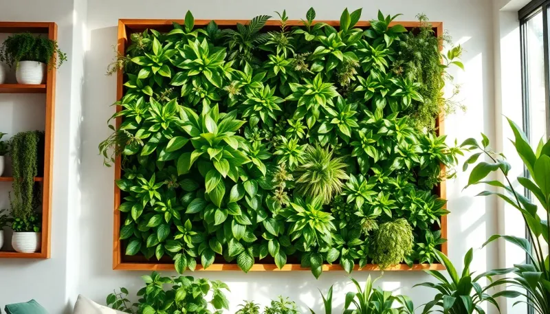 Créer un mur végétal dans votre maison : guide pratique et conseils