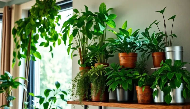 Étagère pour plante gifi : idées pour un intérieur verdoyant
