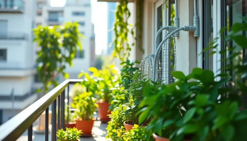 Guide pratique de l'arrosage balcon automatique pour un jardin florissant