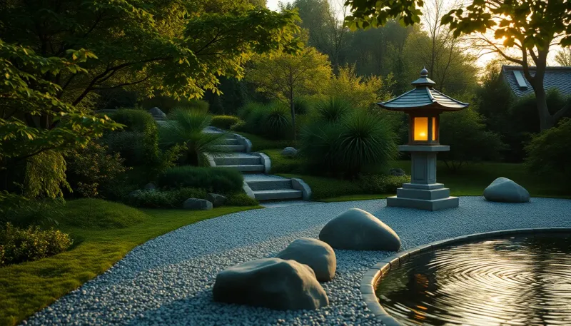 Idées de déco pour un jardin japonais apaisant et zen