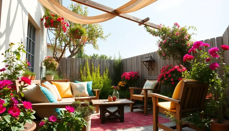 Idées de décoration extérieure pour un jardin accueillant et stylé