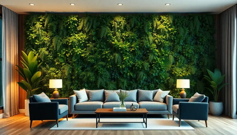 Le mur feuillage artificiel : une touche de verdure à votre intérieur