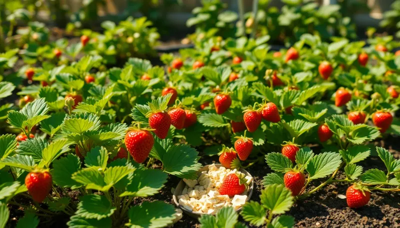 Optimisez vos fraises avec un engrais naturel fait maison
