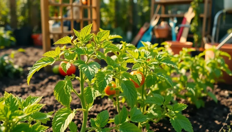 Pourquoi les feuilles de tomates blanchissent-elles ? Causes et solutions
