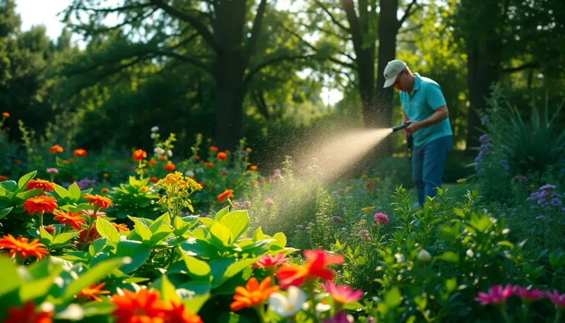 Quand mettre du désherbant : guide complet pour un jardin sain