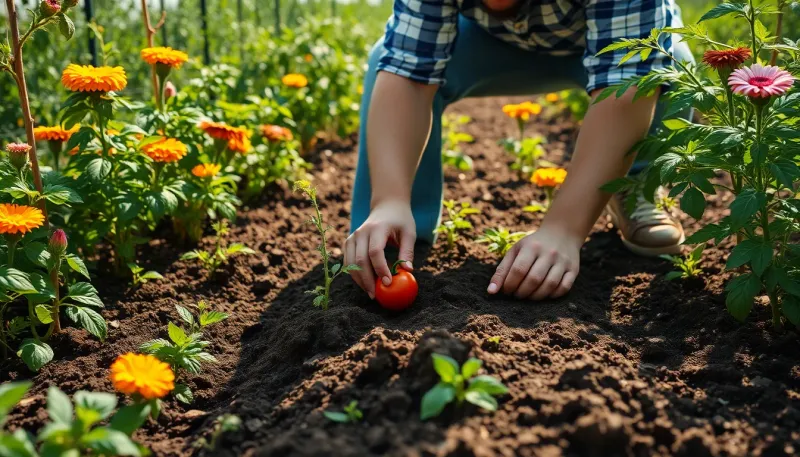 Que mettre au pied des tomates à la plantation : guide pratique