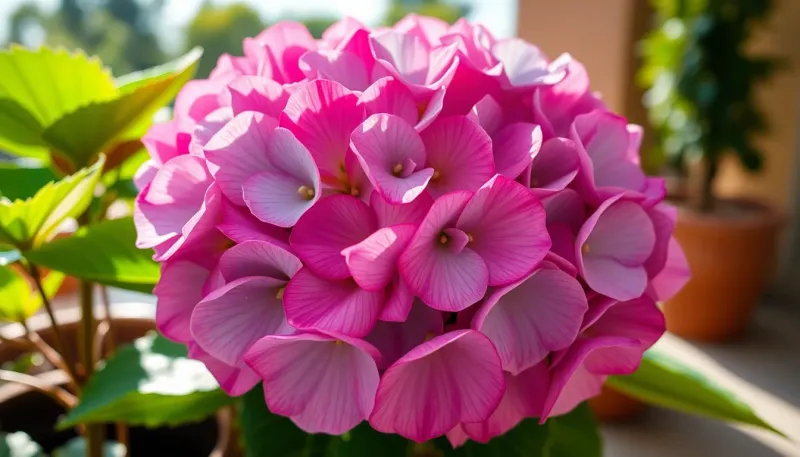 Tout savoir sur l'hortensia en pot : astuces et entretien
