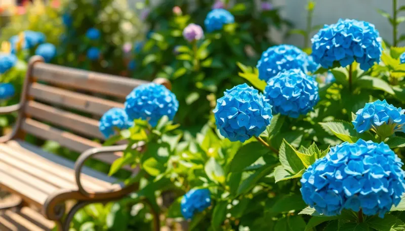 Tout savoir sur la terre pour hortensia bleu : conseils et entretien